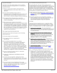 Instructions for DD Form 254 Contract Security Classification Specification, Page 6