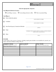 Form CPF-13 Personal Financial Disclosure Statement - Colorado, Page 2