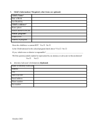 Stand-Alone Mediation Request Form - Maine, Page 2