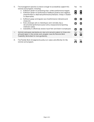 State Form 56971 Remote Work Program Readiness Assessment - Indiana, Page 2