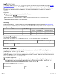 Form DHS-4022 Personal Care Provider Organization or Personal Care Assistant Choice Provider Enrollment Application - Minnesota, Page 5