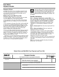 IRS Form 944 Employer&#039;s Annual Federal Tax Return, Page 5