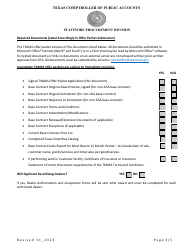 Texas Multiple Award Schedule (Txmas) Offer Application - Texas, Page 3