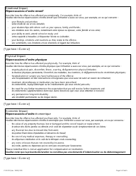Form 34.2 Victim Impact Statement - Ontario, Canada (English/French), Page 2