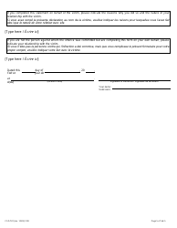 Form 34.2 Victim Impact Statement - Ontario, Canada (English/French), Page 5