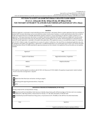 Form PTO/SB/458 Petition to Accept an Unintentionally Delayed Claim Under 35 U.s.c. 119(A)-(D) or (F), 365(A) or (B), or 386(A) or (B) for the Right of Priority to a Prior-Filed Foreign Application (37 Cfr 1.55(E)), Page 3