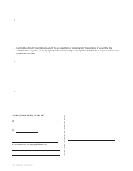 Form F38 Affidavit - Desk Order Divorce - British Columbia, Canada, Page 2