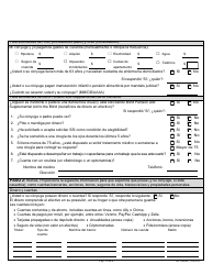 Formulario IM-1ABDS Anexo - Personas Mayores, Invidentes Y Discapacitadas - Missouri (Spanish), Page 2