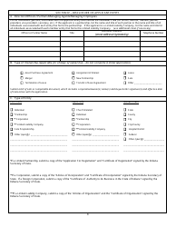State Form 43813 Application for License Approval to Operate a Hospice Program - Indiana, Page 4