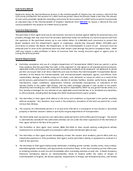 Form LUP-DWSCF Land Use Permit - Districtwide Permit - Wireless Small Cell Facilities - Virginia, Page 3