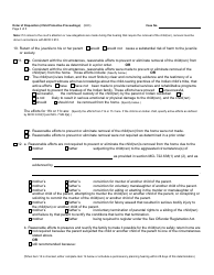 Form JC17 Order of Disposition (Child Protective Proceedings) - Michigan, Page 2