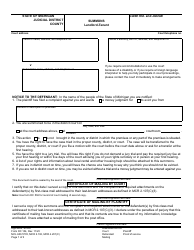 Document preview: Form DC104 Summons - Landlord-Tenant - Michigan