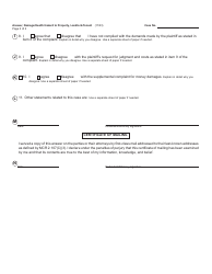 Form DC111B Answer - Damage/Health Hazard to Property - Landlord-Tenant - Michigan, Page 2