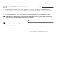 Form DC508 Consent Order for Conditional Dismissal - Landlord-Tenant - Michigan, Page 2