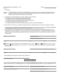 Form PCA354 Out-Of-Court Release of Child by Parent - Michigan, Page 2