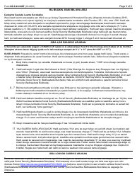 Instructions for Form SS-5 Application for a Social Security Card (Somali), Page 3