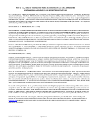 SBA Formulario 5C Solicitud De Prestamo Por Desastre (Spanish), Page 5