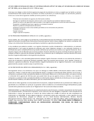 SBA Formulario 5C Solicitud De Prestamo Por Desastre (Spanish), Page 6