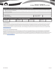 Form NWT9378 Qualified Electrical Worker/Electronic Technician Registration - Northwest Territories, Canada (English/French), Page 2