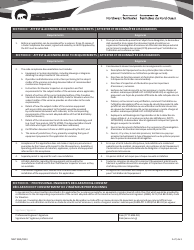 Form NWT9381 Application for Variance - Northwest Territories, Canada (English/French), Page 2