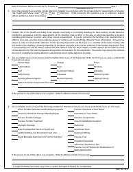 TREC Form 55-0 Seller&#039;s Disclosure Notice - Texas, Page 2