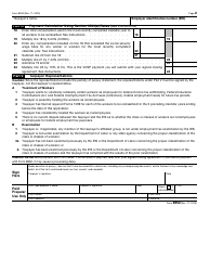 IRS Form 8952 Application for Voluntary Classification Settlement Program (Vcsp), Page 2