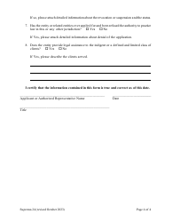 Form Supreme-24 Application for Nonprofit Entity License Article II, Rule 11 - Rhode Island, Page 4