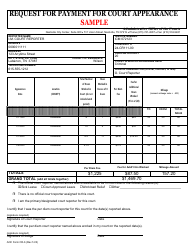 Instructions for AOC Form CR-6 Request for Payment of Transcript in Indigent Matter - Contract Reporters - Tennessee, Page 5