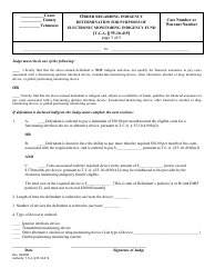 Uniform Affidavit of Indigency for Purposes of Electronic Monitoring Indigency Fund (T.c.a. 55-10-419) - Tennessee, Page 3