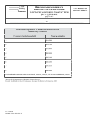 Uniform Affidavit of Indigency for Purposes of Electronic Monitoring Indigency Fund (T.c.a. 55-10-419) - Tennessee, Page 5