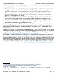 Form LIC508D Out-of-State Disclosure &amp; Criminal Record Statement - California, Page 5