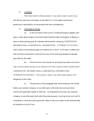 Standard Protective Order (For Cases Filed Before December 1, 2023) - Utah, Page 17