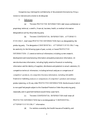 Standard Protective Order (For Cases Filed Before December 1, 2023) - Utah, Page 2