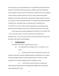 Standard Protective Order (For Cases Filed Before December 1, 2023) - Utah, Page 9