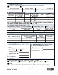 DSHS Form 14-467 Mid-certification Review - Washington, Page 2