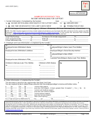 Instructions for Form LDSS-5037, LDSS-5038 Income Withholding for Support - New York, Page 10