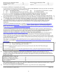 Instructions for Form LDSS-5037, LDSS-5038 Income Withholding for Support - New York, Page 11
