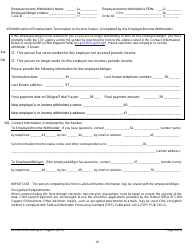 Instructions for Form LDSS-5037, LDSS-5038 Income Withholding for Support - New York, Page 13