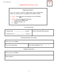 Instructions for Form LDSS-5037, LDSS-5038 Income Withholding for Support - New York, Page 14