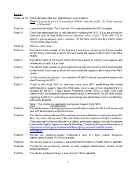 Instructions for Form LDSS-5037, LDSS-5038 Income Withholding for Support - New York, Page 3