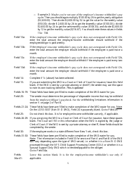 Instructions for Form LDSS-5037, LDSS-5038 Income Withholding for Support - New York, Page 5