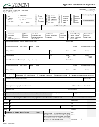 Document preview: Form VD-037 Application for Motorboat Registration - Vermont