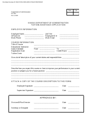 Form DA-426 Tuition Assistance Application - Kansas, Page 3