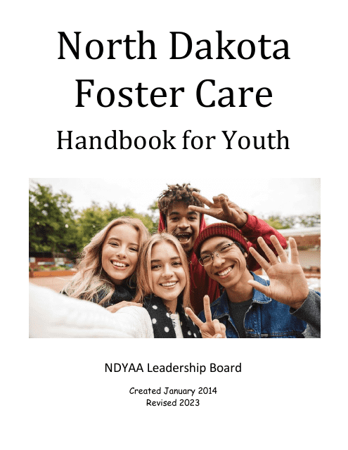 Foster Care Handbook for Youth - North Dakota