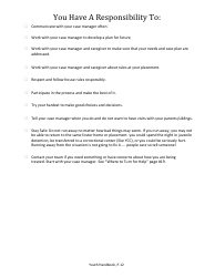 Foster Care Handbook for Youth - North Dakota, Page 12