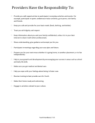 Foster Care Handbook for Youth - North Dakota, Page 13