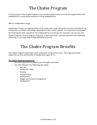 Foster Care Handbook for Youth - North Dakota, Page 20