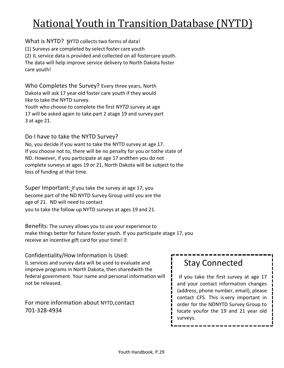Foster Care Handbook for Youth - North Dakota, Page 29