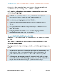 Fiebre Del Valle - Guia De Capacitacion Breve Para Trabajadores De La Construccion De California - California (Spanish), Page 10