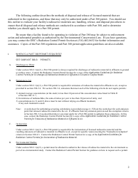 Work Sheet for Screening Calculations to Determine if a Part 380 Permit Is Required for Radioactive Emissions to the Air - New York, Page 2